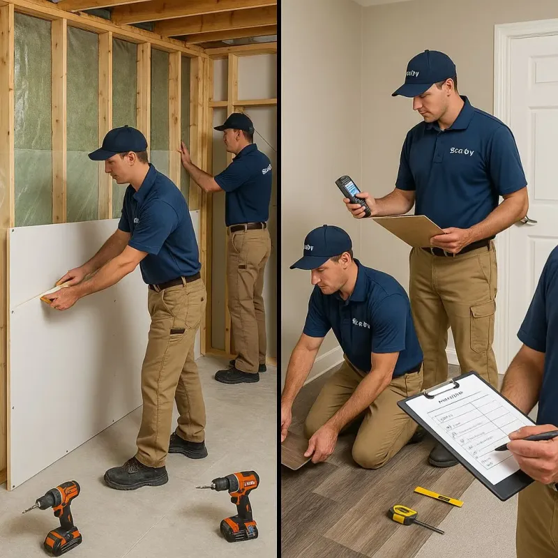 Repairs and Reconstruction process in Wayne County, PA